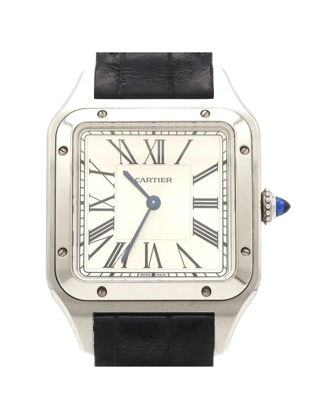 Cartier Santos Dumont LM Wssa SS Quartz Watch
